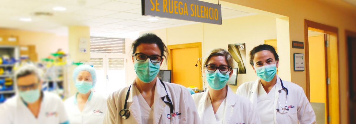 Dra. López, Dra. Carratalá y Dra. Manso