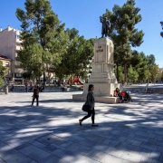 Plaza Castelar de Elda en honor a Emilio Castelar.